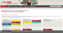 Desktop Screenshot of abi-boxen.de